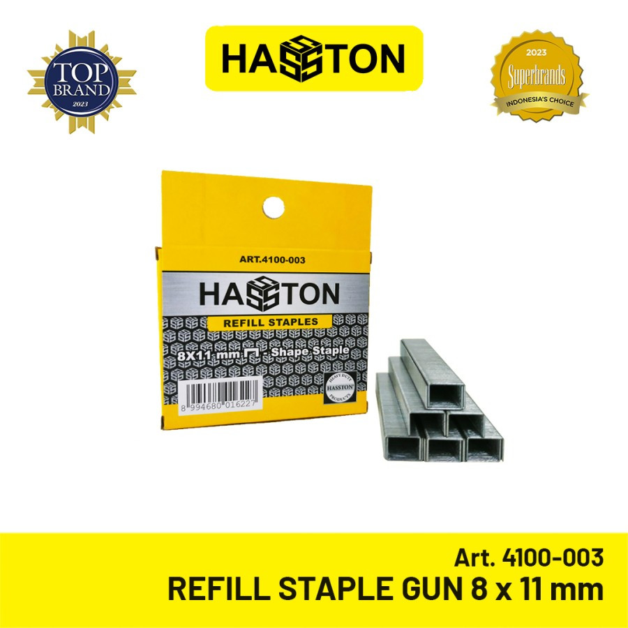 

Hasston Isi Staples 8x11mm / Staple Gun Refill (4100-003)