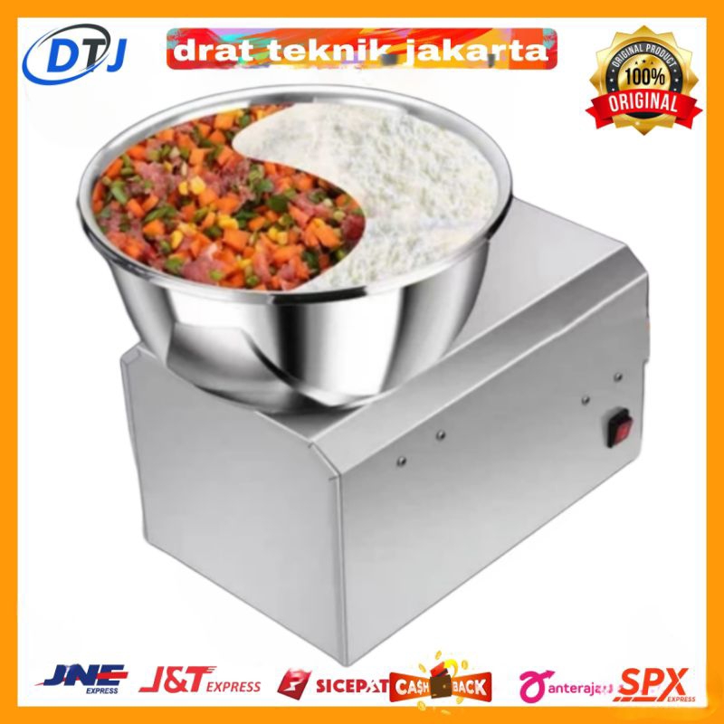 Mesin Pengaduk Adonan Elektrik Pengaduk Tepung Otomatis Dough Mixer