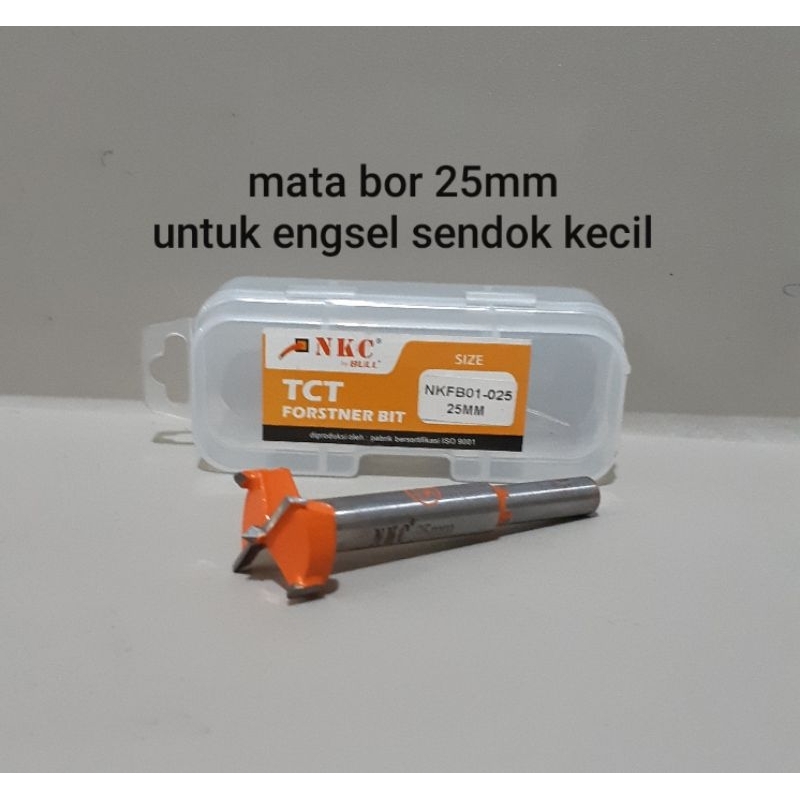 mata bor kayu 25mm / forstner bit 25mm NKC mata bor engsel sendok kecil