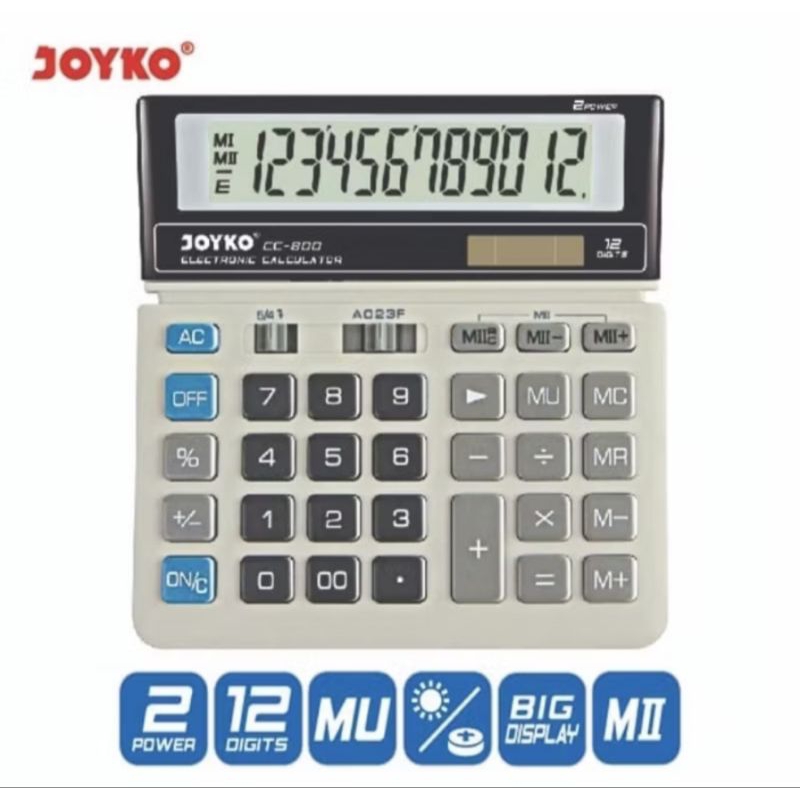 

CALCULATOR/KALKULATOR JOYKO CC-800