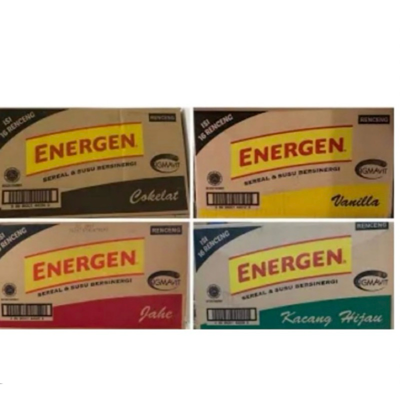 

TERMURAH (karton energen isi 16 renceng