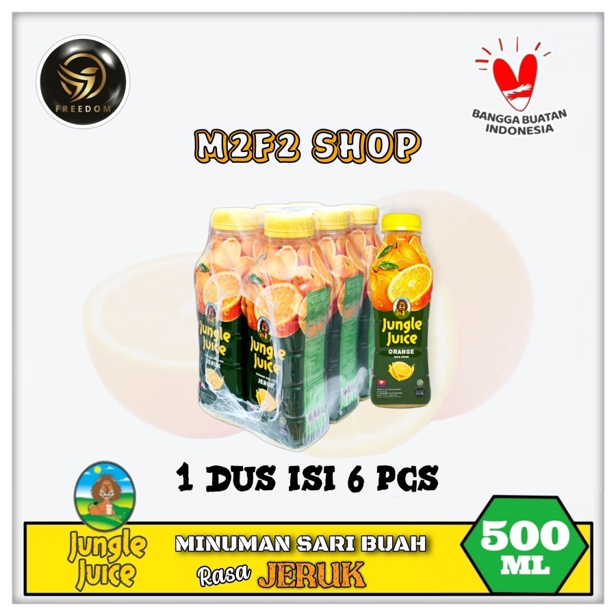 

Diamond Jungle Juice Orange | Jus Jeruk Botol Pet - 500 ml (Kemasan Pack)