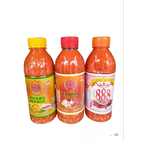 

Sambal 888 Cabe Khas Kalimantan Singkawang 350ml