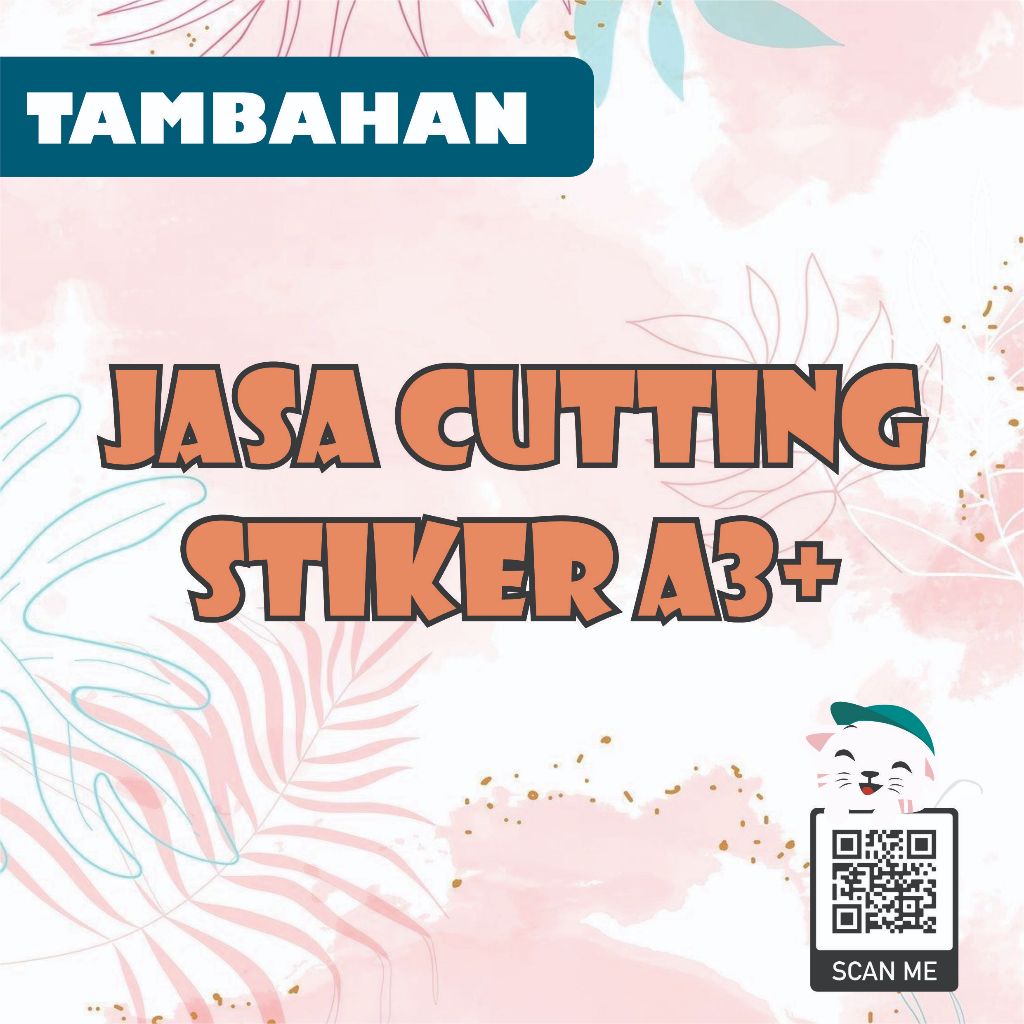 

Jasa Cutting Stiker A3+ | Per Stiker