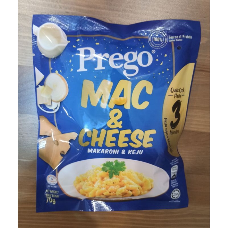 

prego mac & cheese 70 g