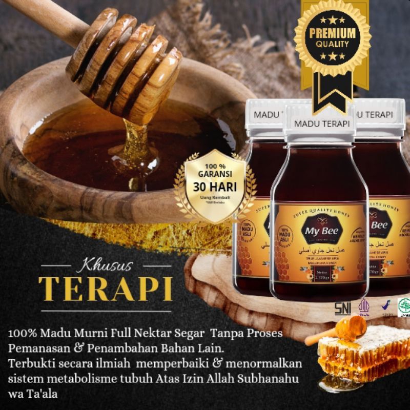 

Madu Murni Raw Grade Terapi MyBee 370gr