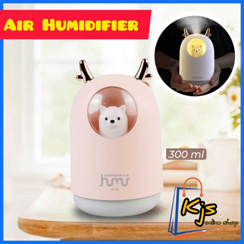 Diffuser Aromaterapi Lampu Humidifier Alat Uap Pelembab Udara Bentuk Beruang