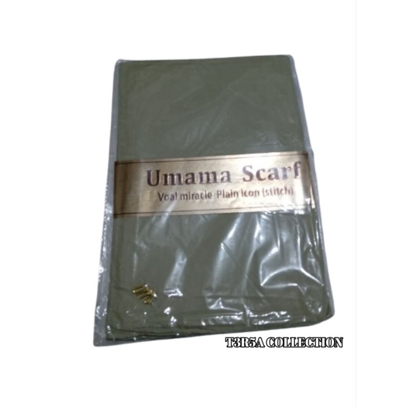 JILBAB UMAMA SCARF POLOS