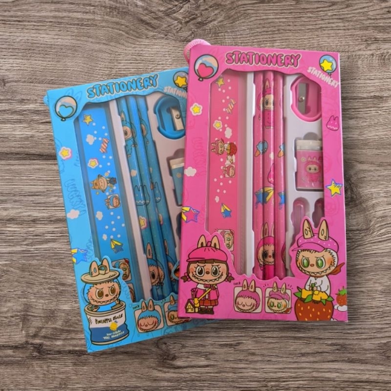 

[COD] Set alat tulis karakter Labubu set ATK