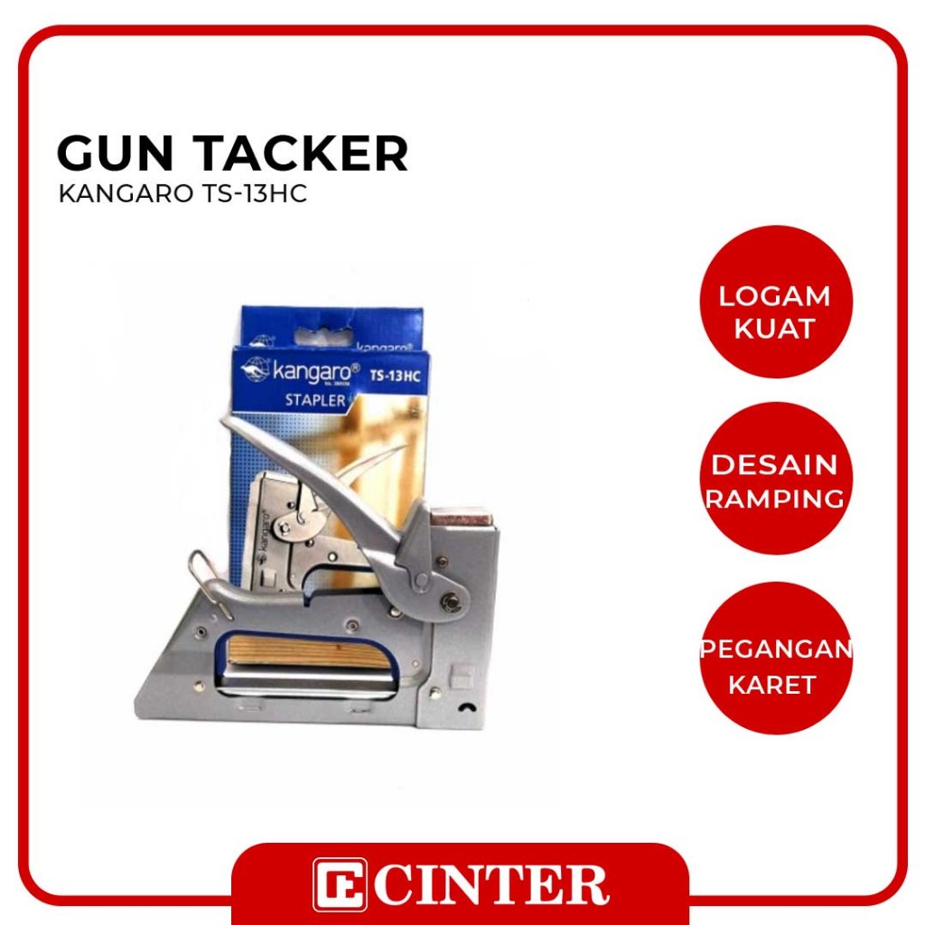 

KANGARO - HELTER / STAPLER TEMBAK / GUNTRACKER TS-13H