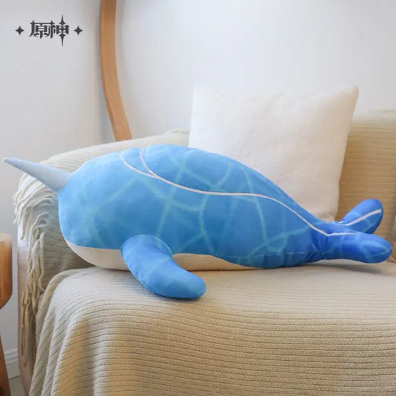Official Hoyoverse Genshin Impact Childe Tartaglia whale plush/plushie keychain