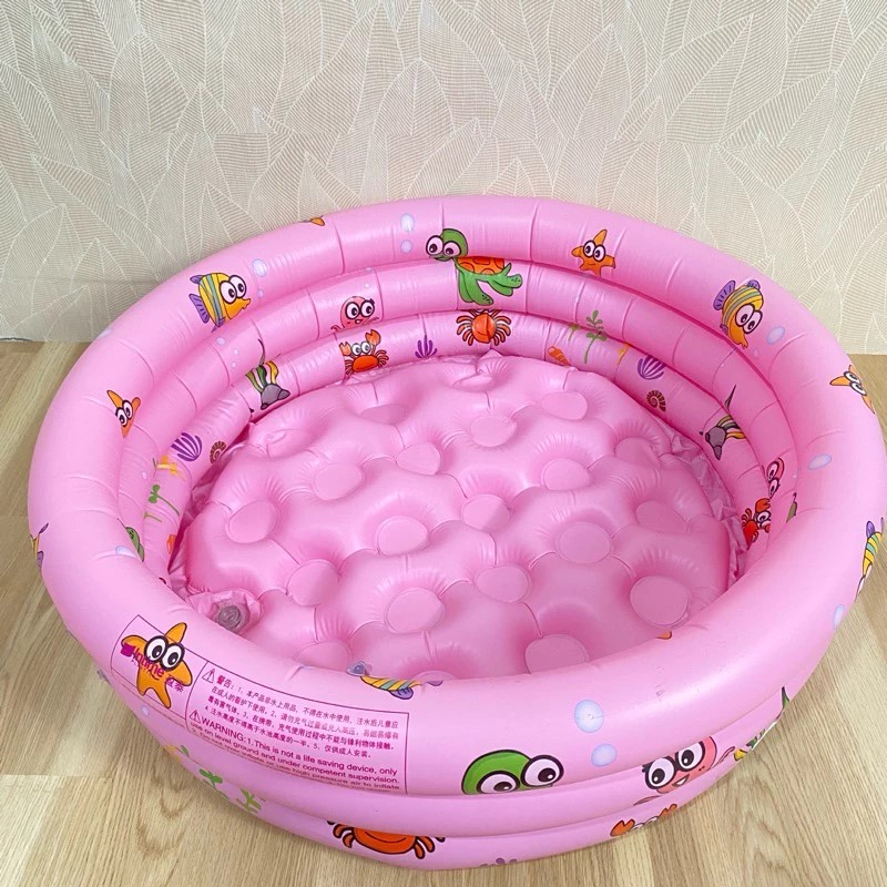 KOLAM RENANG ANGIN INTIME 3 RINGS POOL KOLAM RENANG ANAK TIUP MURAH / KOLAM ANAK INTIME K-825