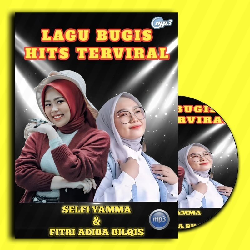 KASET CD MP3 LAGU SELFI YAMMA DAN LAGU FITRI ADIBA BILQIS-KASET LAGU BUGIS SELFI YAMMA-LAGU BUGIS VI