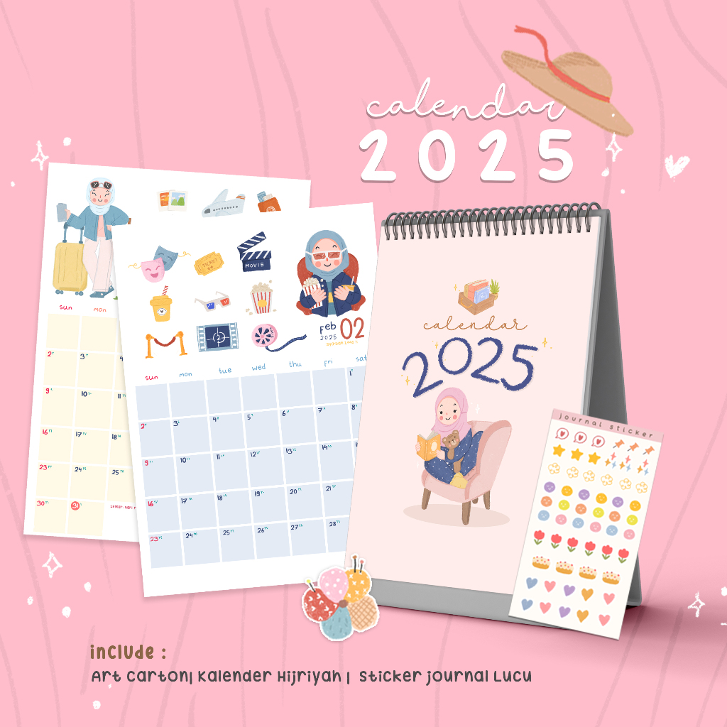 

Kalender Meja 2025 Planner by alyanayla
