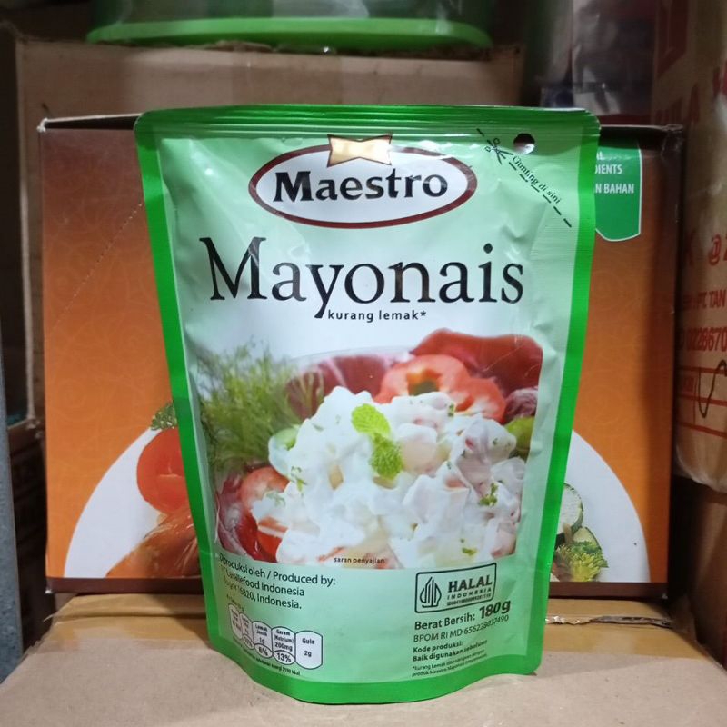 

Mayonais Maestro 180gr