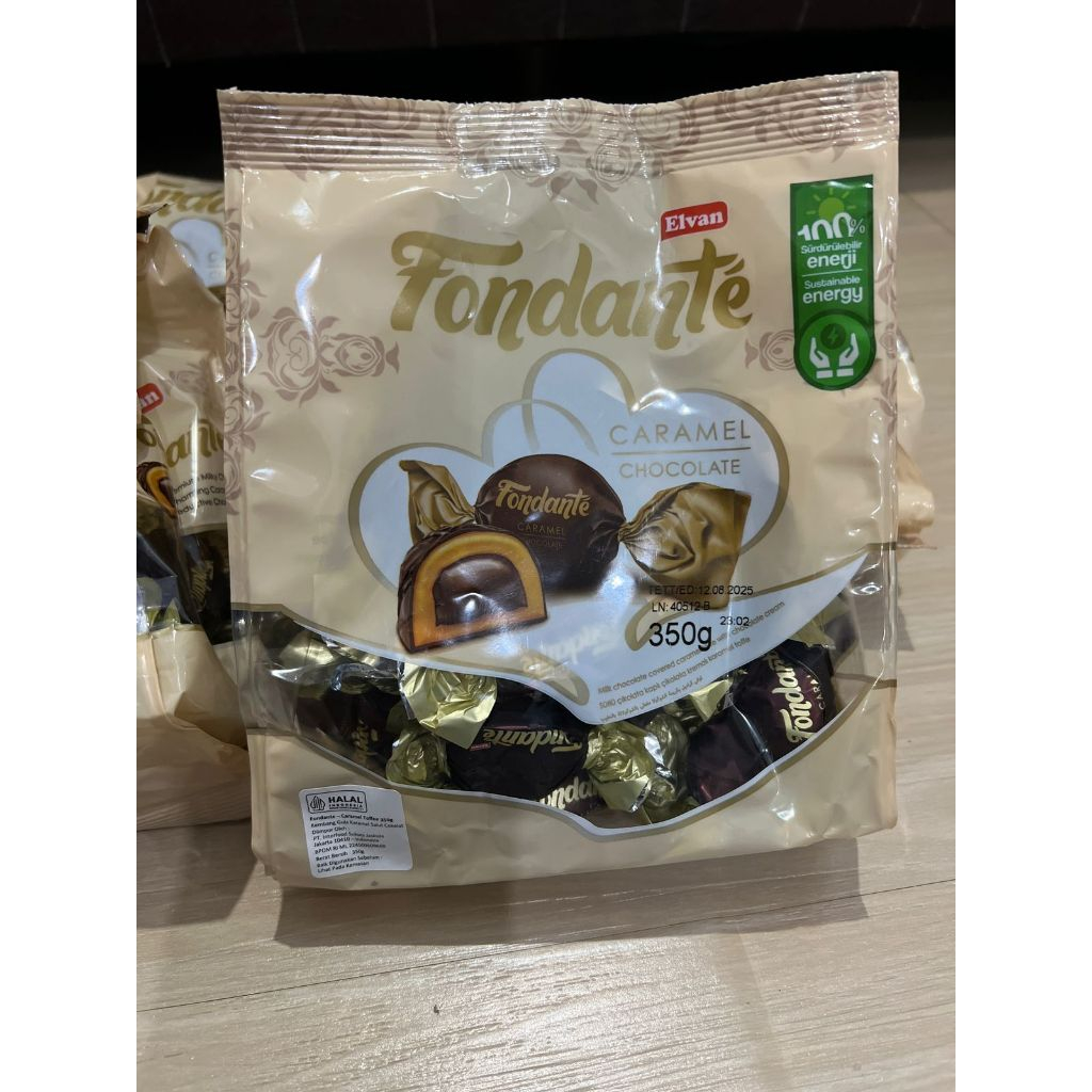 

Elvan Fondante Fudge 350g Rasa Caramel Cokelat/Fondante Caramel/Cream Chocolate