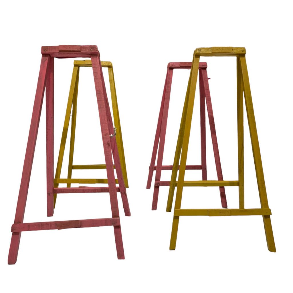 

HSM - [Versi 2] Stand Lukis 2 Sisi Uk 30 x40 dan 33X50 / Tatakan Lukis / Jagrak Mewarnai