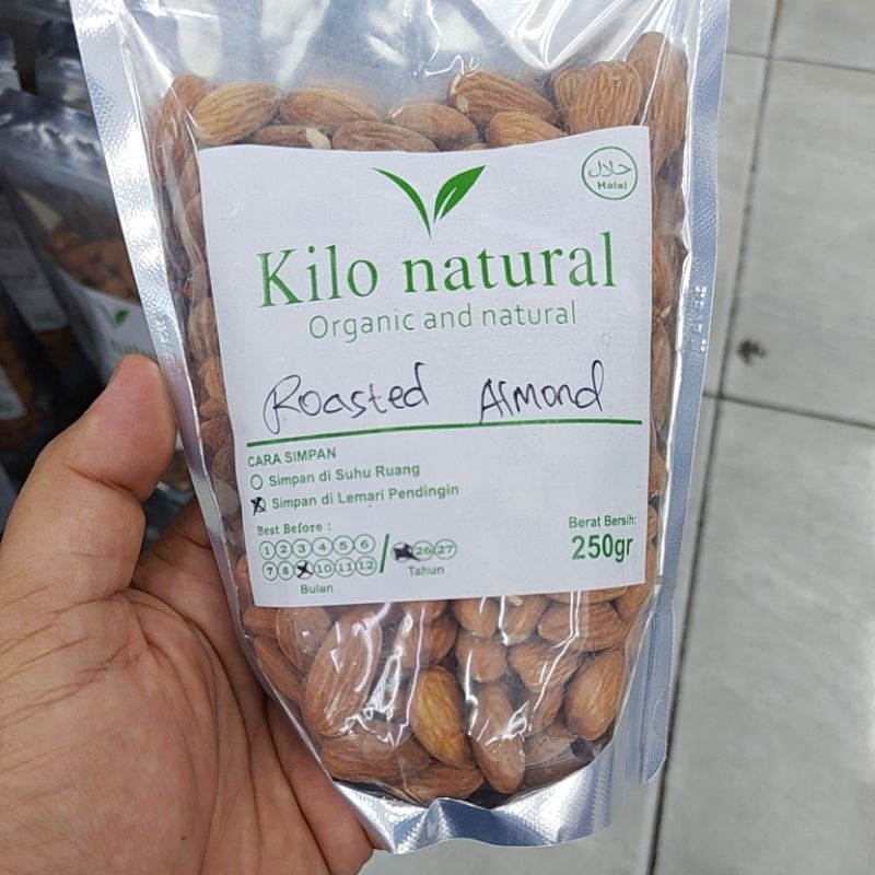 

ALMOND ROASTED POCH 250GRM