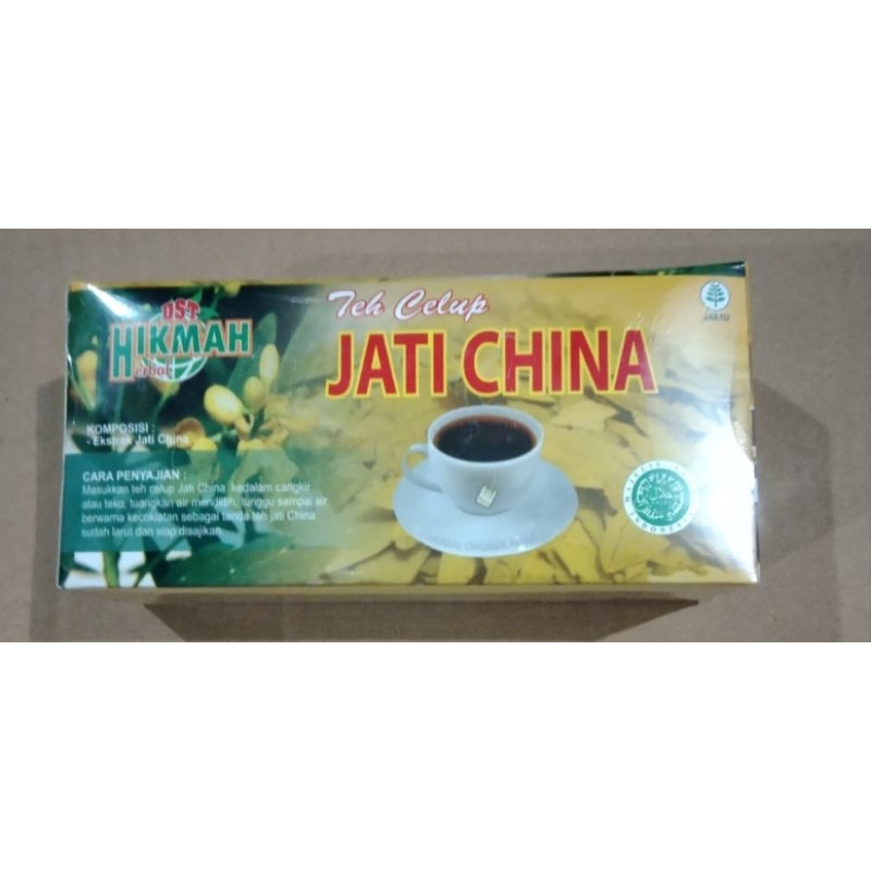 

teh celup daun jati cina hikmah