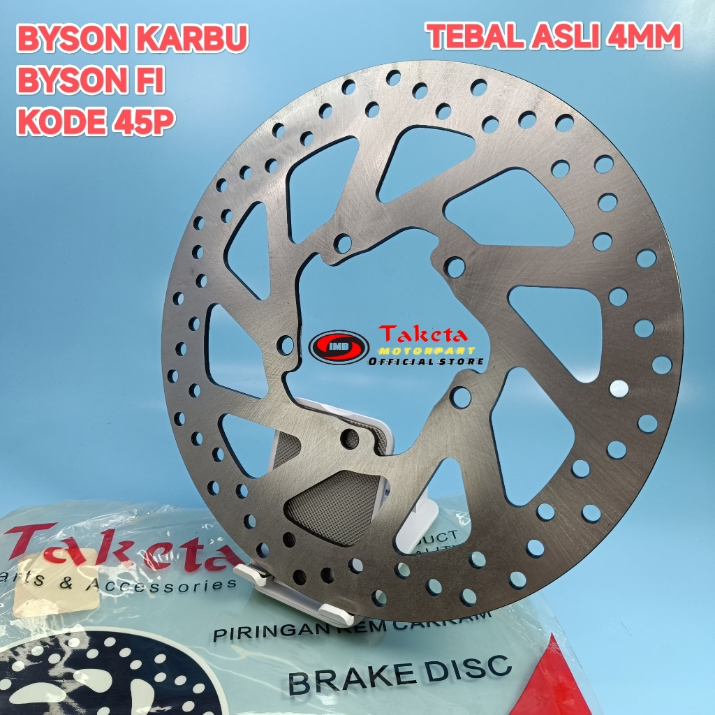 PIRINGAN DISK REM CAKRAM YAMAHA BYSON  KARBU / BYSON FI TAKETA