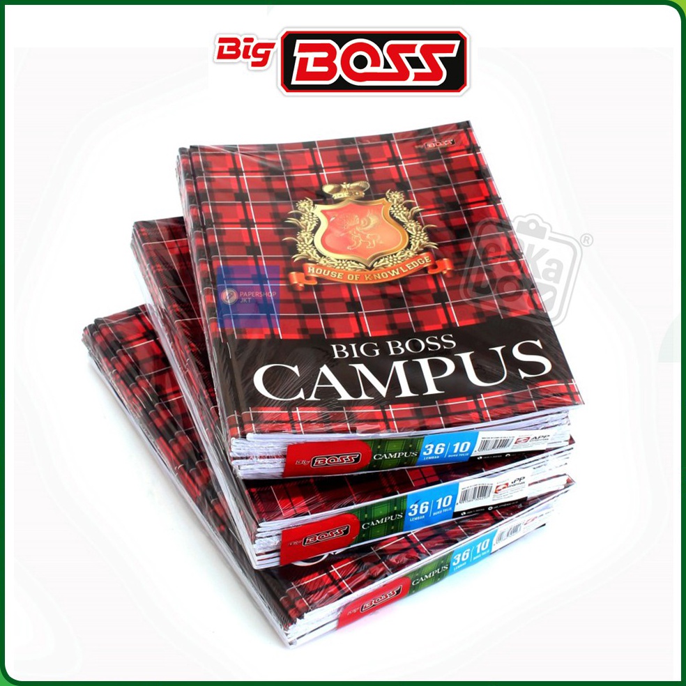 

Harga Murah Buku Tulis Big Boss Campus 36 lembar Q54