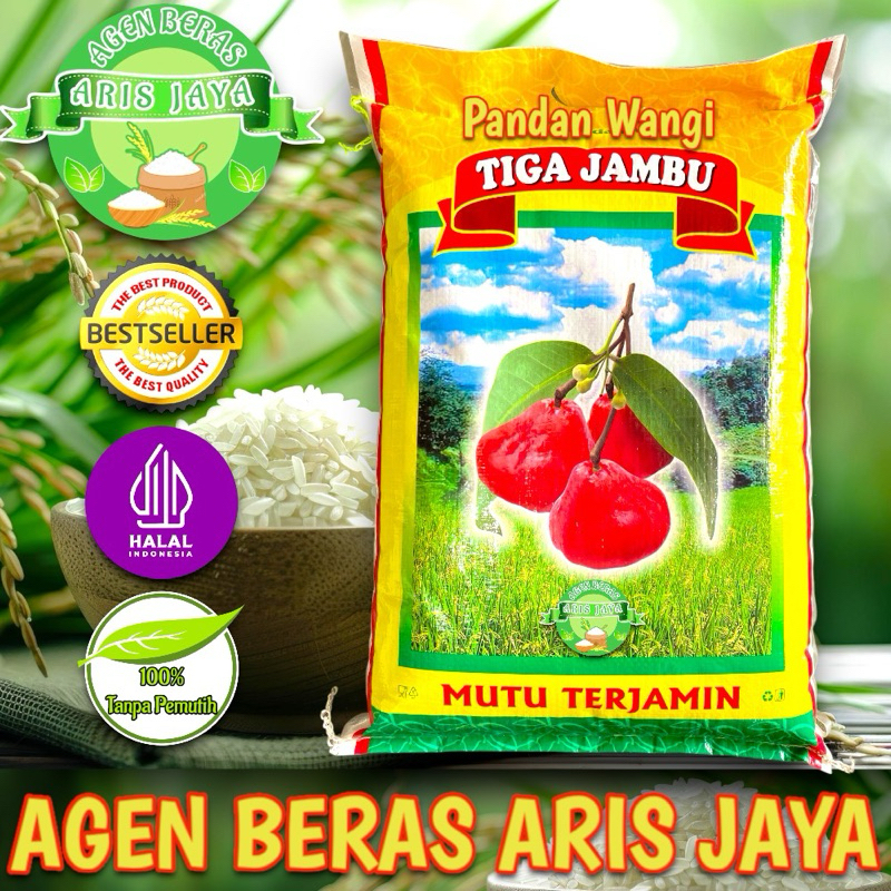 

Beras Tiga Jambu (Pandan Wangi)