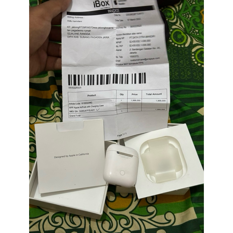 Airpods Gen 2 Ibox second