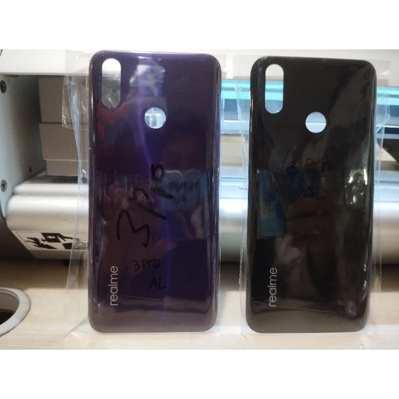 bacdor tutup belakang hp realme 3 pro