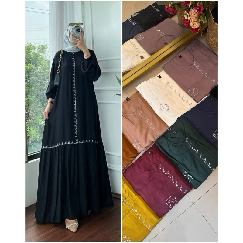 GAMIS MUTIARA RAYON TWILL PREMIUM
