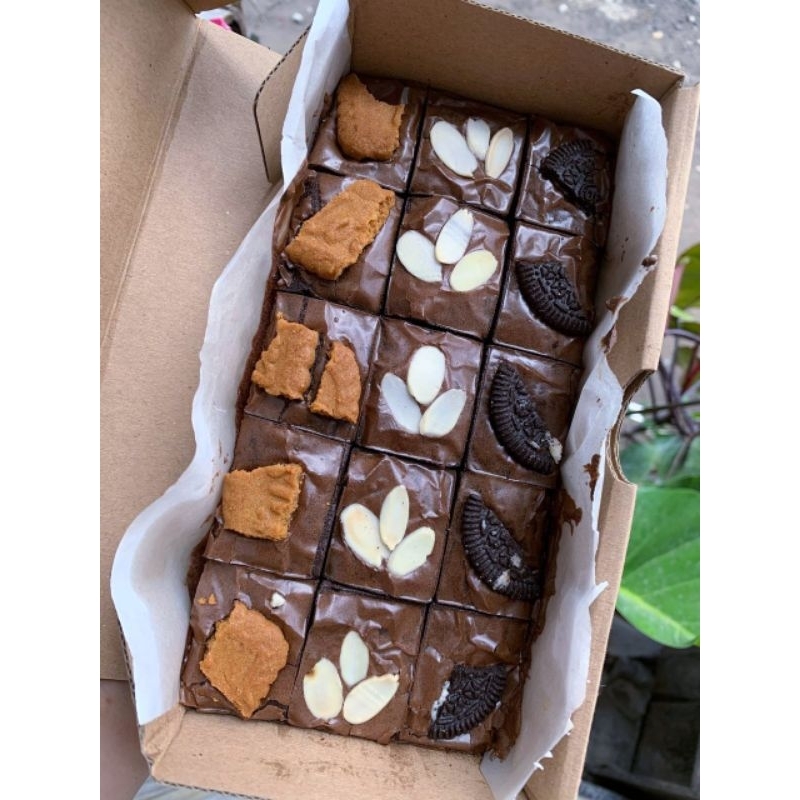 

fudgy brownie 10×10 mini size