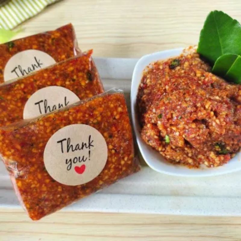

Selera Toko - Sambel pecel khas Madiun 200gr rasa enak dibuat dengan bahan berkualitas tanpa bahan pengawet dan MSG