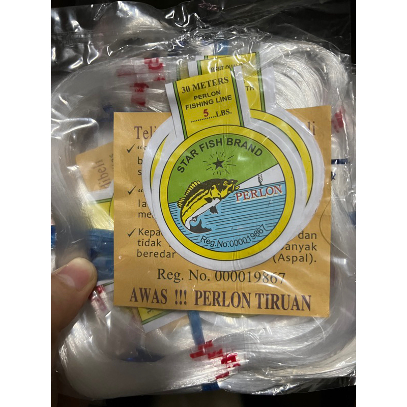 SENAR PERLON No: 5 / TALI PANCING MURAH, KUAT, BAGUS DAN BERKUALITAS
