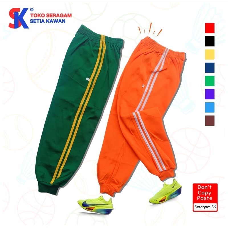 CELANA Olah Raga Panjang / Celana Panjang Olah Raga / TRAINING ANAK SEKOLAH / Training Sekolah