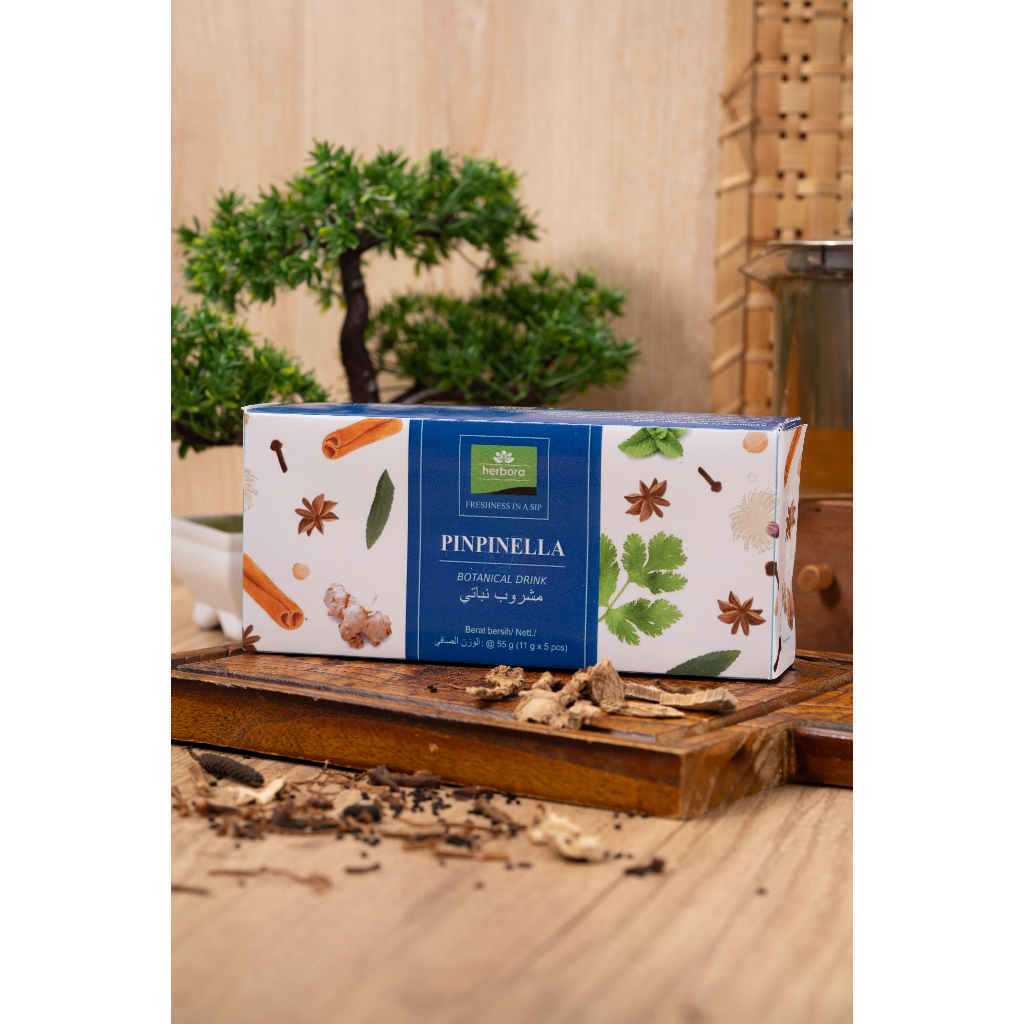 

Herbora Pinpinella Botanical Drink/Minuman Rempah Tradisional / Herbal Tea
