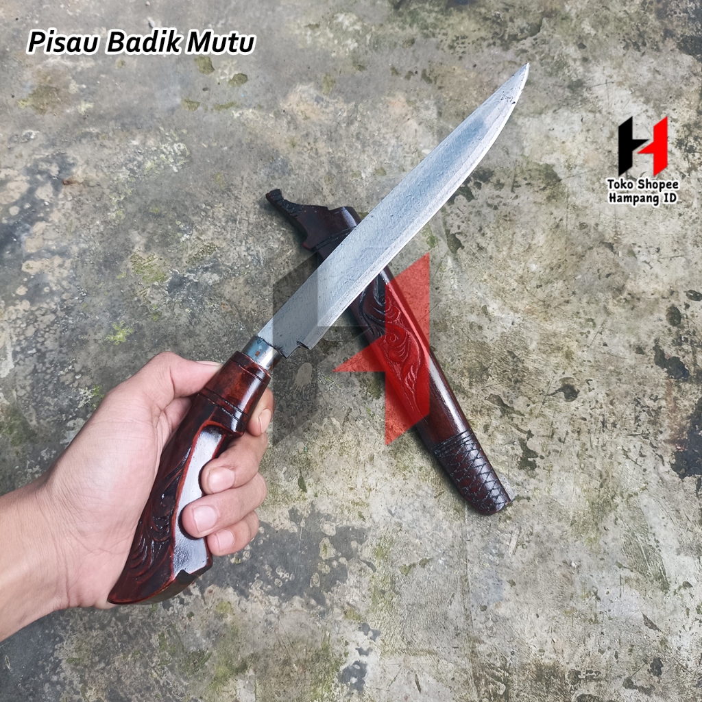 PISAU DAPUR BAJA MOTIF UKIR