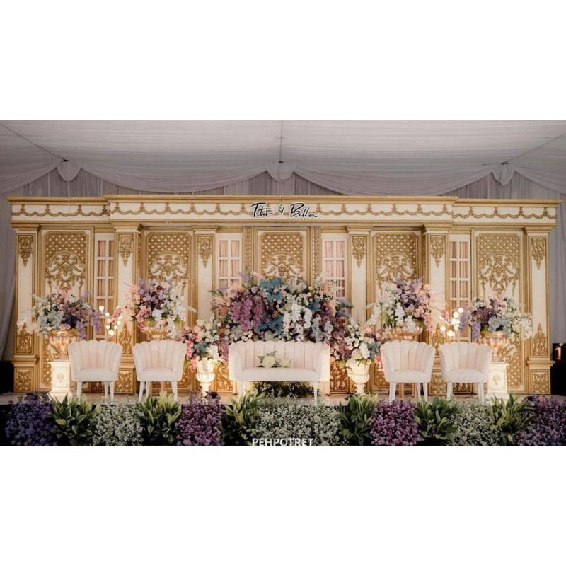 ukiran pelaminan custom