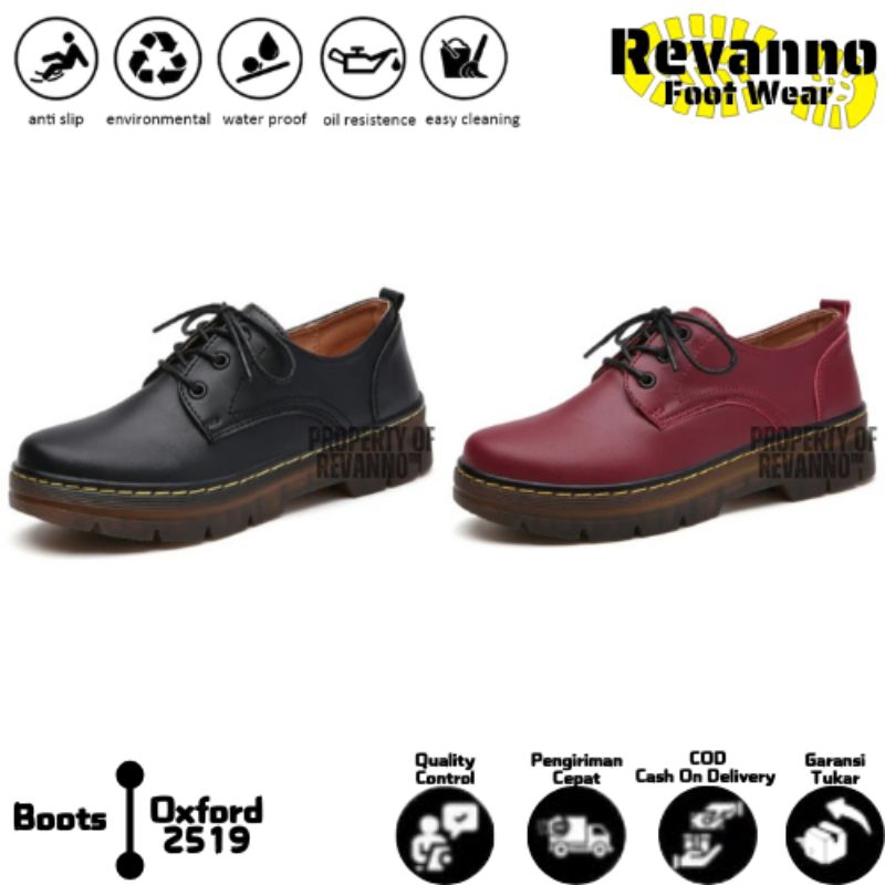 Sepatu Docmart Wanita Oxford Retro / Sepatu Oxford Wanita / Sepatu Wanita Fashion Korea HitsTrending