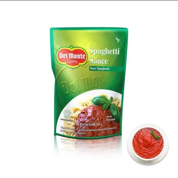 

Delmonte Saus Spaghetti Pouch 250 gr