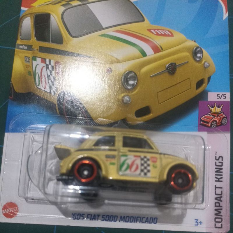 Hot Wheels Fiat 500D modificado