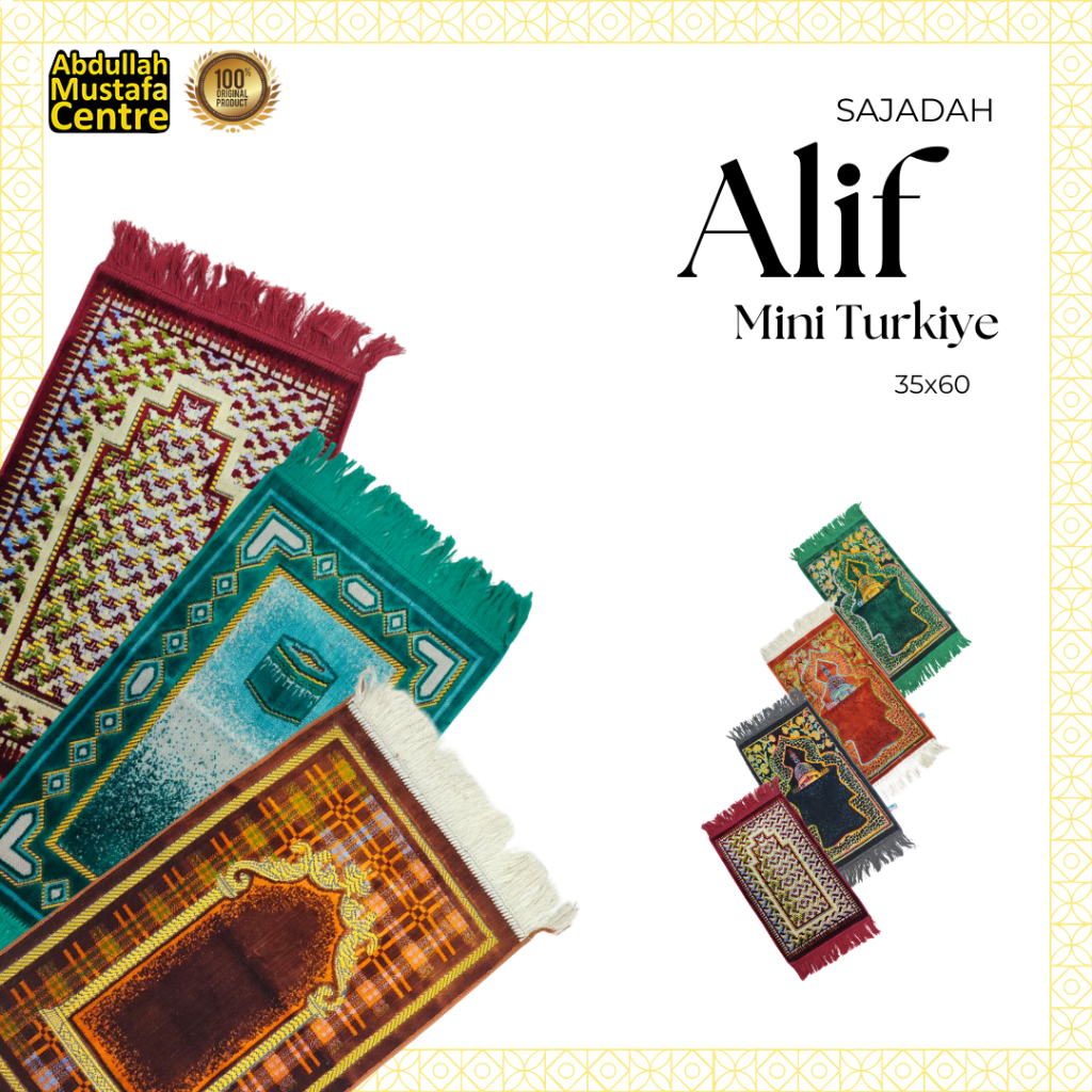 SAJADAH TRAVEL PRAKTIF ALIF MINI