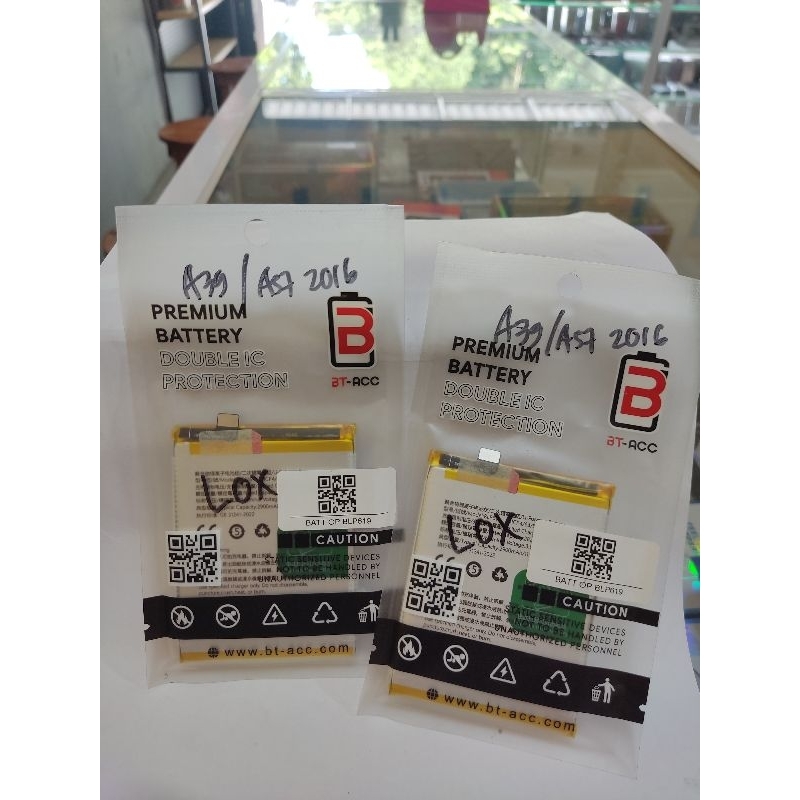 BATERAI OPPO blp619/A39/A57 2016 BT-ACC DOUBLE POWER/ DOUBLE IC