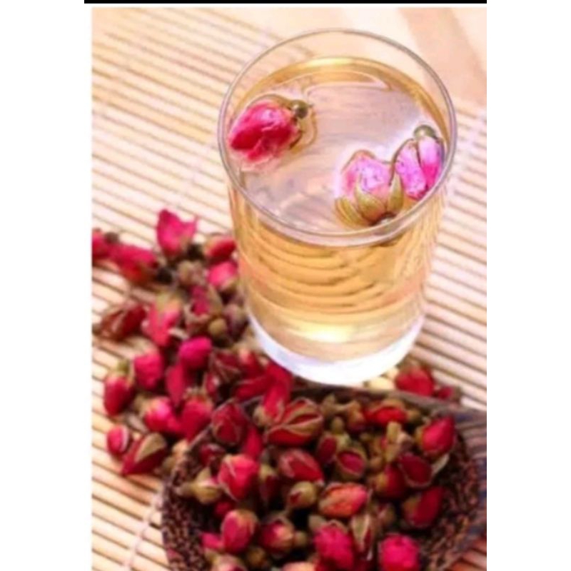 

teh bunga mawar red rose buds tea 1 kg