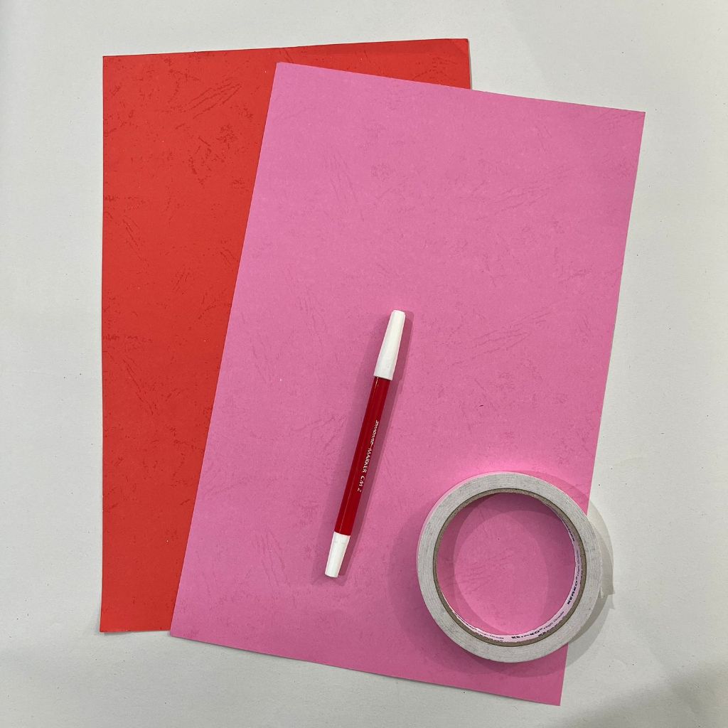 

PAKET DIY KARTU UCAPAN (kertas bufalo, double tape, spidol kecil)