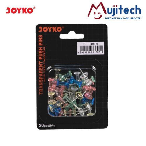 

JOYKO PUSH PIN JARUM TEKAN TANCAPAN PAKU PIN PP-30TR MADING STYROFOAM