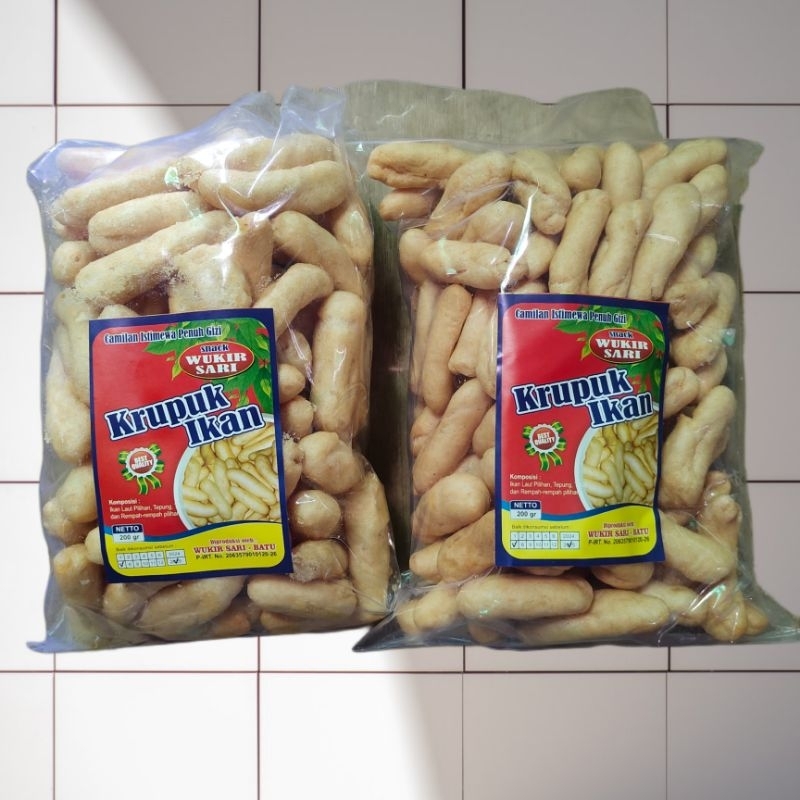 

Krupuk Ikan Tengiri cap Wukir Sari 200gr