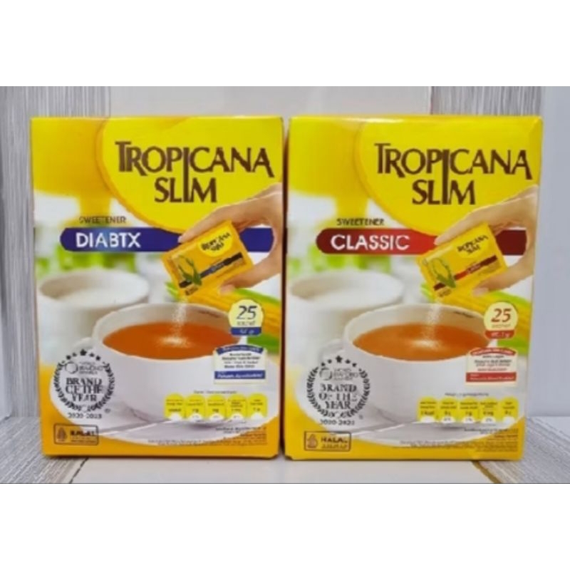 

TROPICANA SLIM DIABTX | CLASSIC 25 SACHET