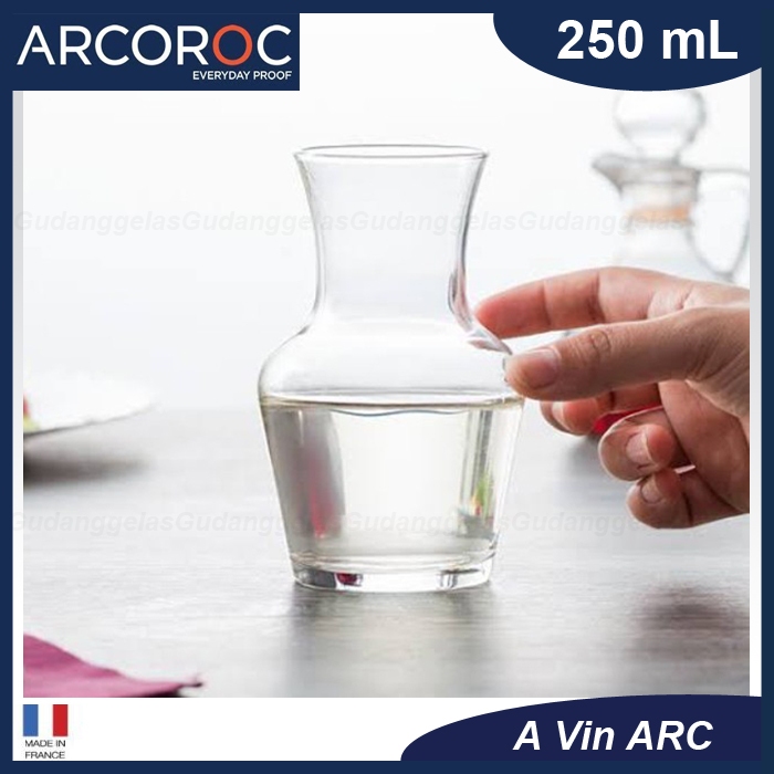 ARCOROC Gelas Carafe 250ml/Gelas Server/Gelas Vas/Decanter/Carafe/ARCOROC Carafe Glass/Gelas Carafe