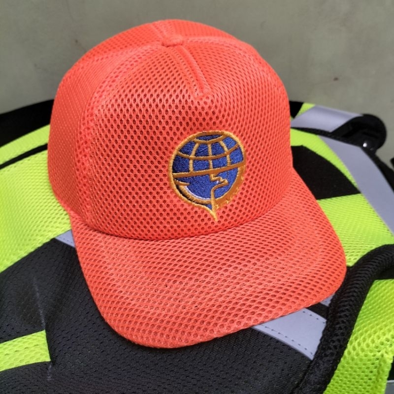 topi parkir dishub pria