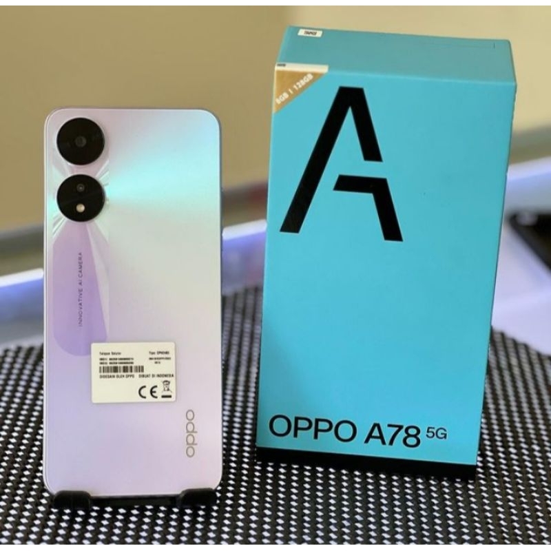 [READY]HP OPPO A78 RAM 8/256GB KONDISI SEGEL FULLSET NEW GARANSI