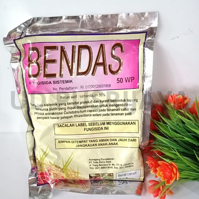 BENDAS FUNGISIDA SISTEMIK kemasan 250 gram